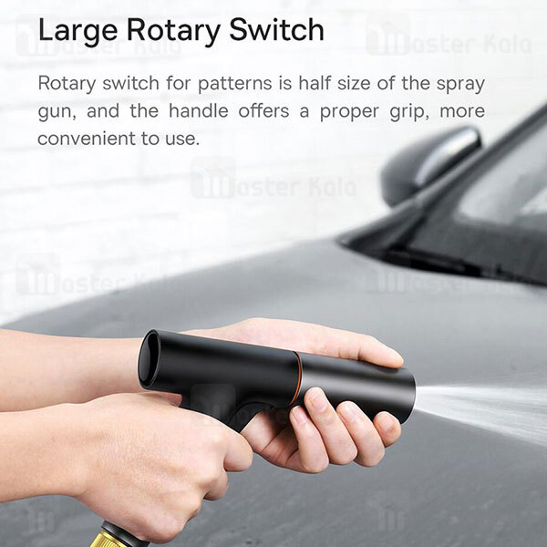 شلنگ و نازل کارواش Baseus GF5 Car Wash Spray Nozzle 7.5m CPGF000001